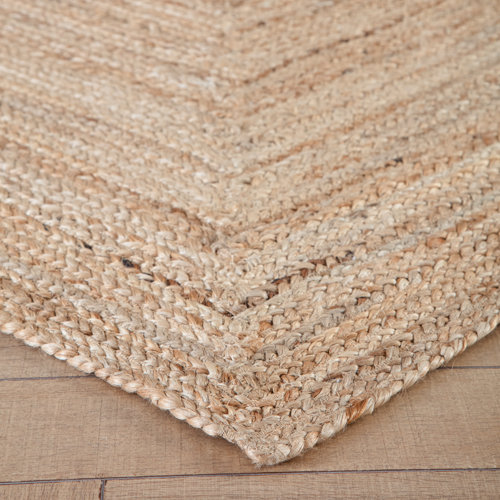 Birch Lane™ Gage Handmade Hand Braided Jute/Sisal Tan Rug & Reviews